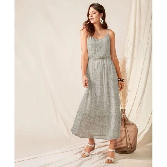 New Esmara maxi chiffon dress size M - Picture 1 of 8